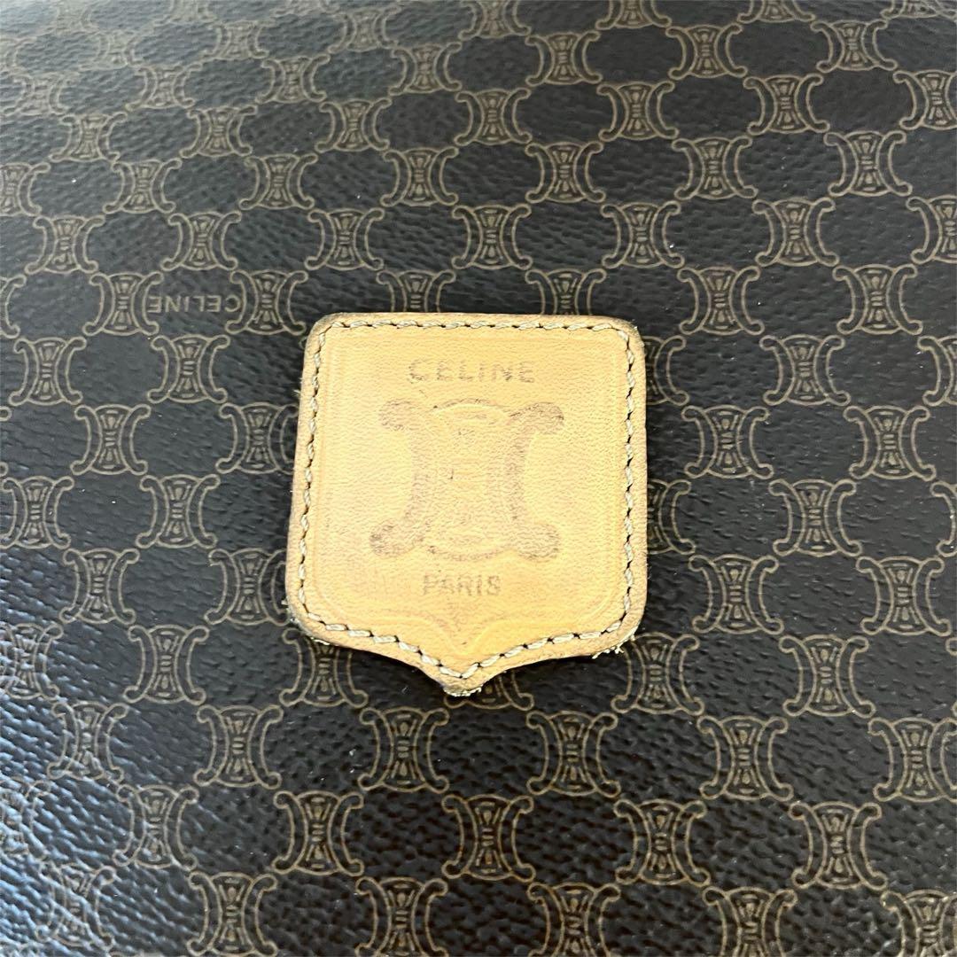 【人気】CELINE セリーヌ マカダム柄 ヴィンテージ ショルダーバッグ