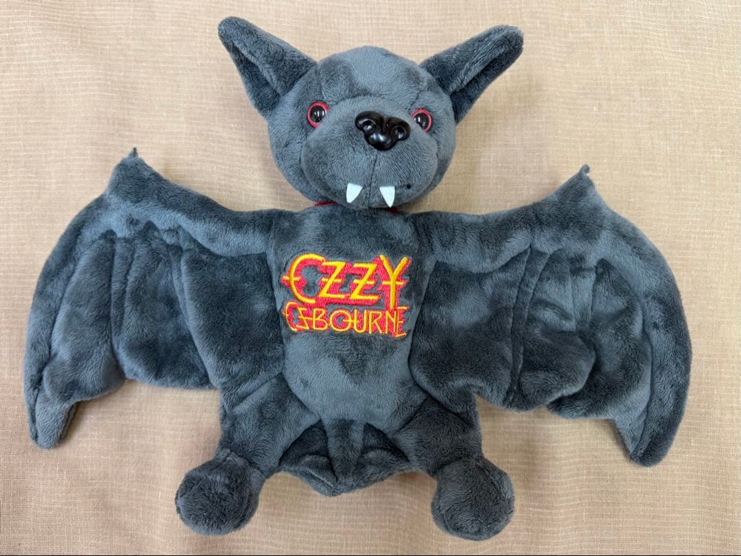 【貴重】OZZY オジー・オズボーン PLUSH BAT ぬいぐるみ