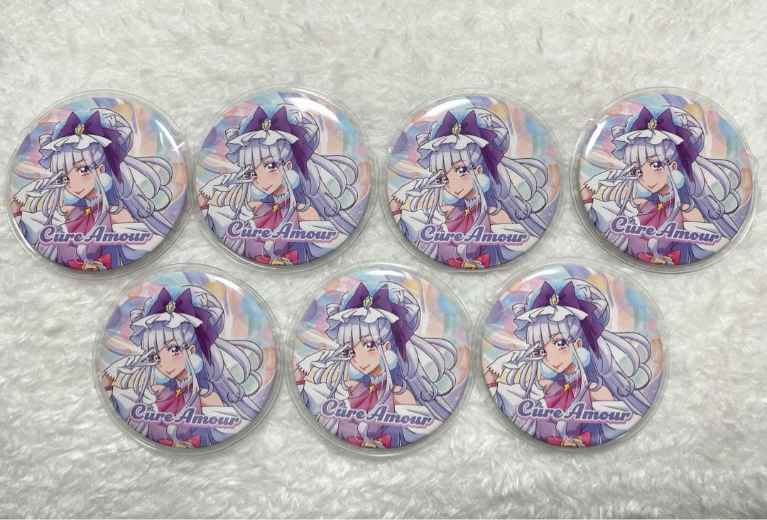 全プリキュア展 キュアアムール 缶バッジ