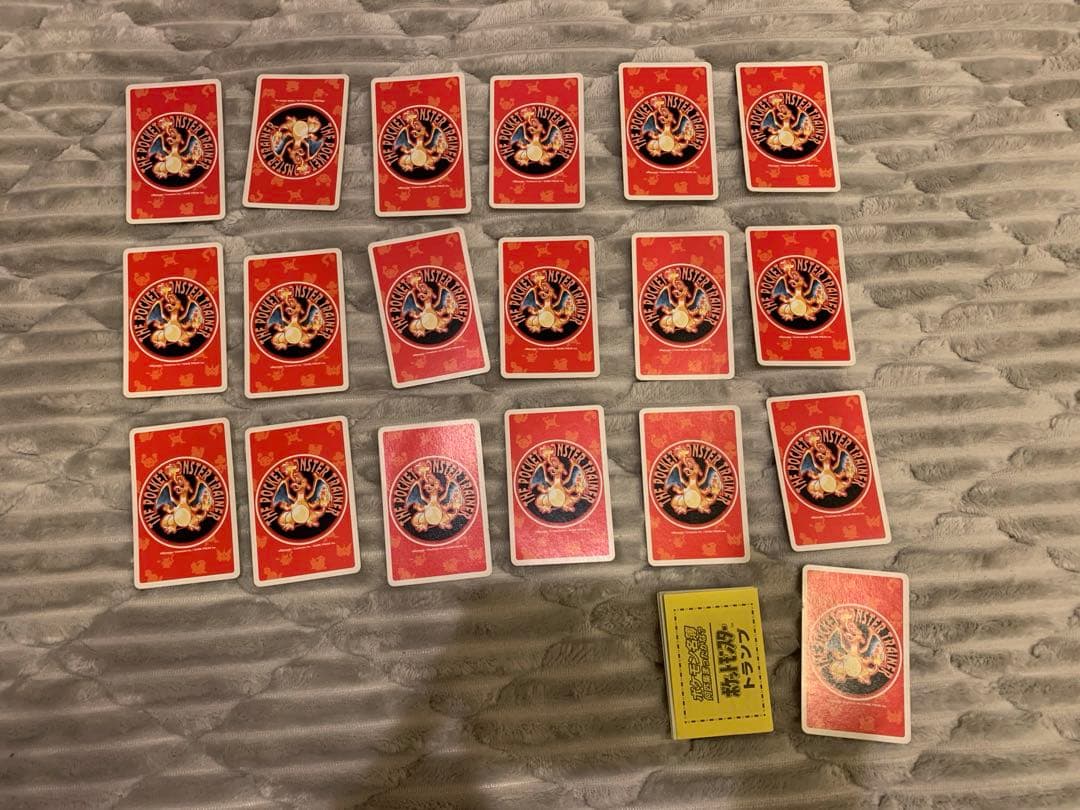 ポケットモンスター　トランプ　赤　レトロ　54枚