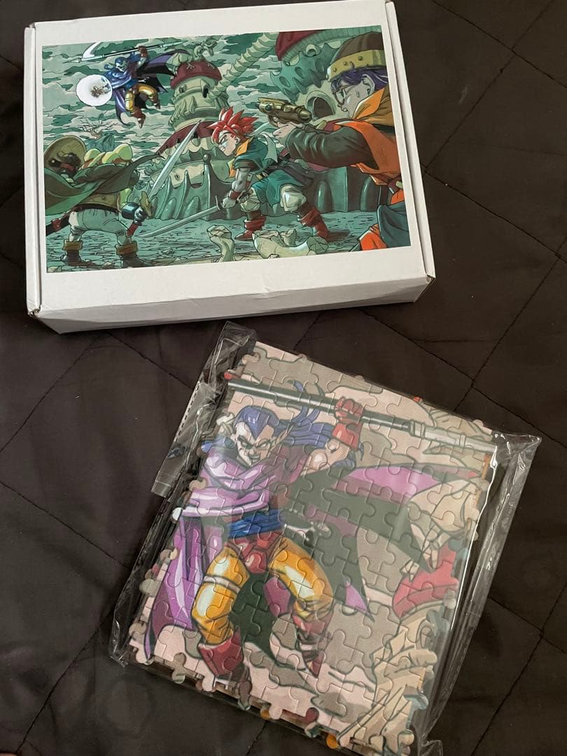 クロノトリガー 魔王と決戦！　ジグソーパズル　1000ピース　完成図付き