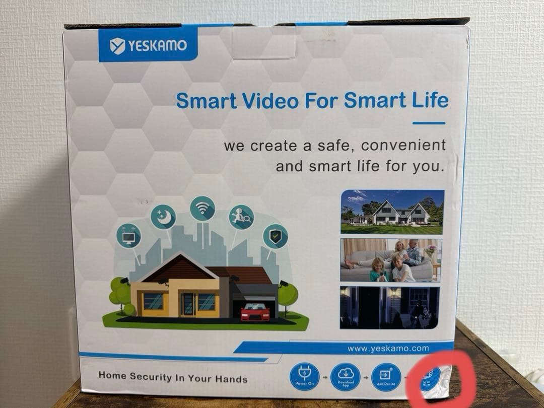 YESKAMO ネットワークビデオレコーダー TJ12-10804