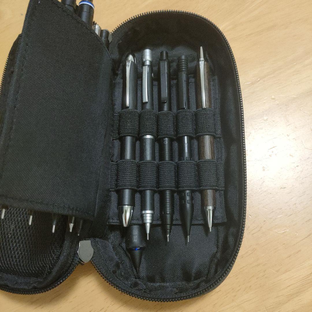 シャーペン まとめ売り　筆箱付き　ノーマディック3階建ペンケース