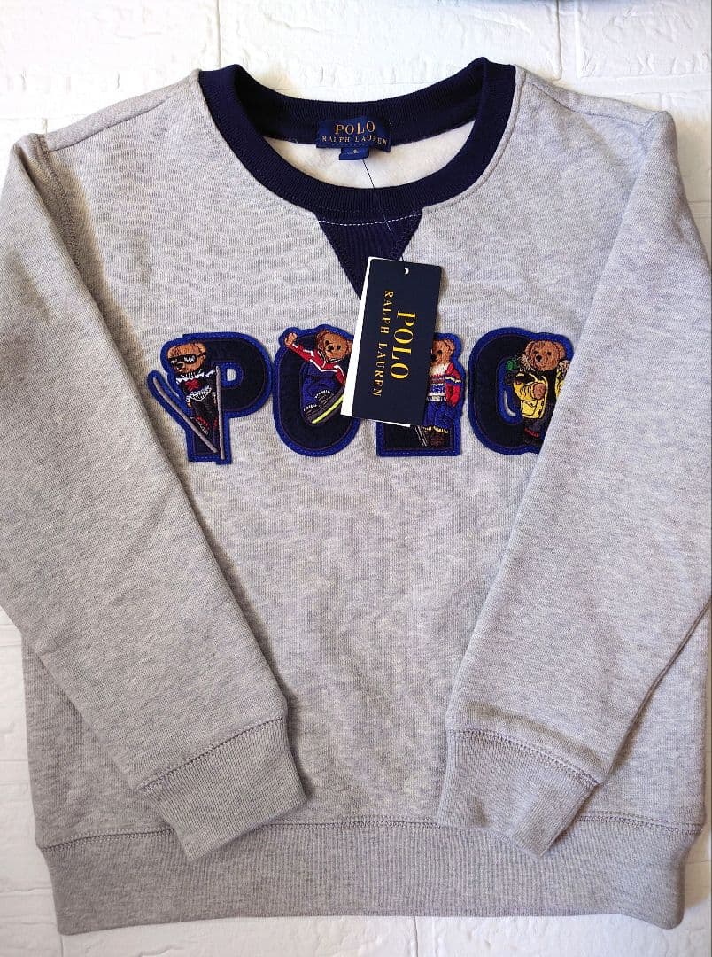 新品　ポロベア　ラルフローレン　トレーナー　スウェット　裏起毛