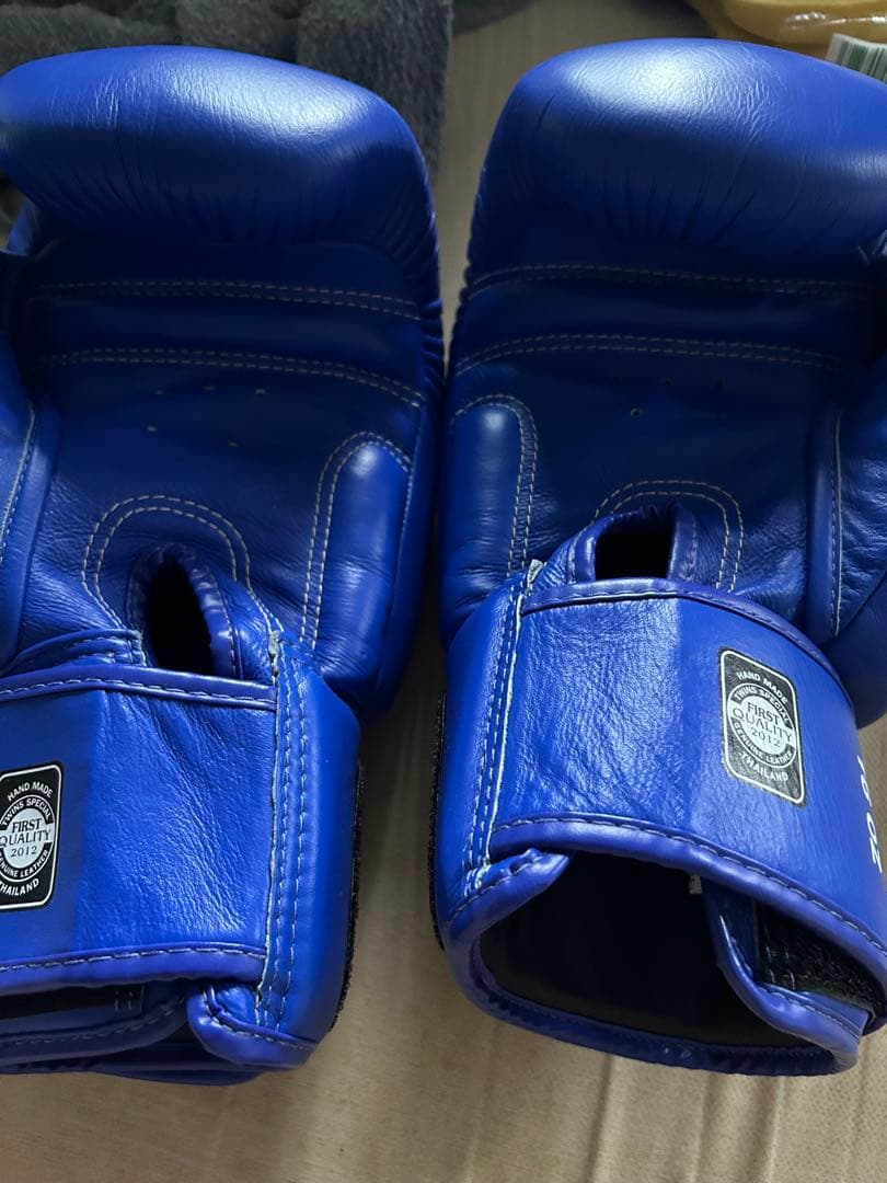 TWINS SPECIAL ボクシンググローブ 16oz 青
