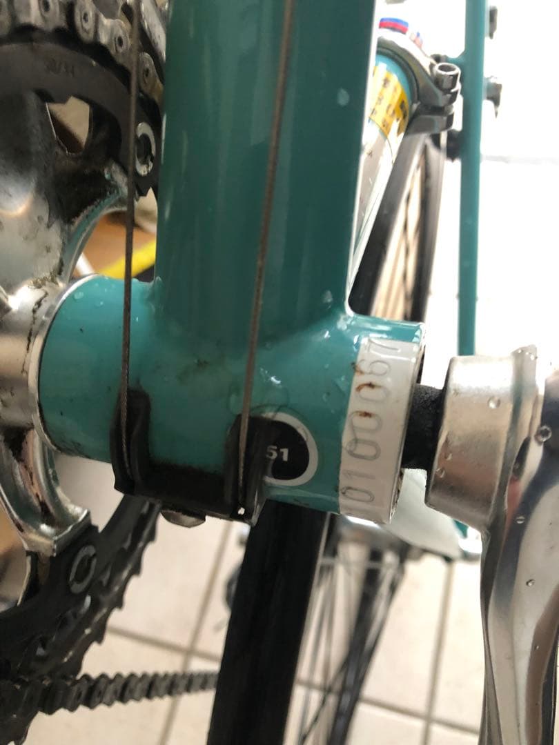 カズ　Bianchi imola ロードバイク 51cm チェレステ