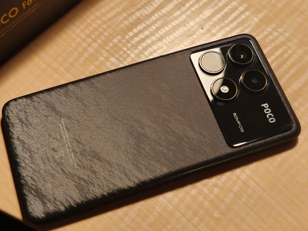 POCO F6 Pro 12GB RAM 256GB ROM ブラック　難あり