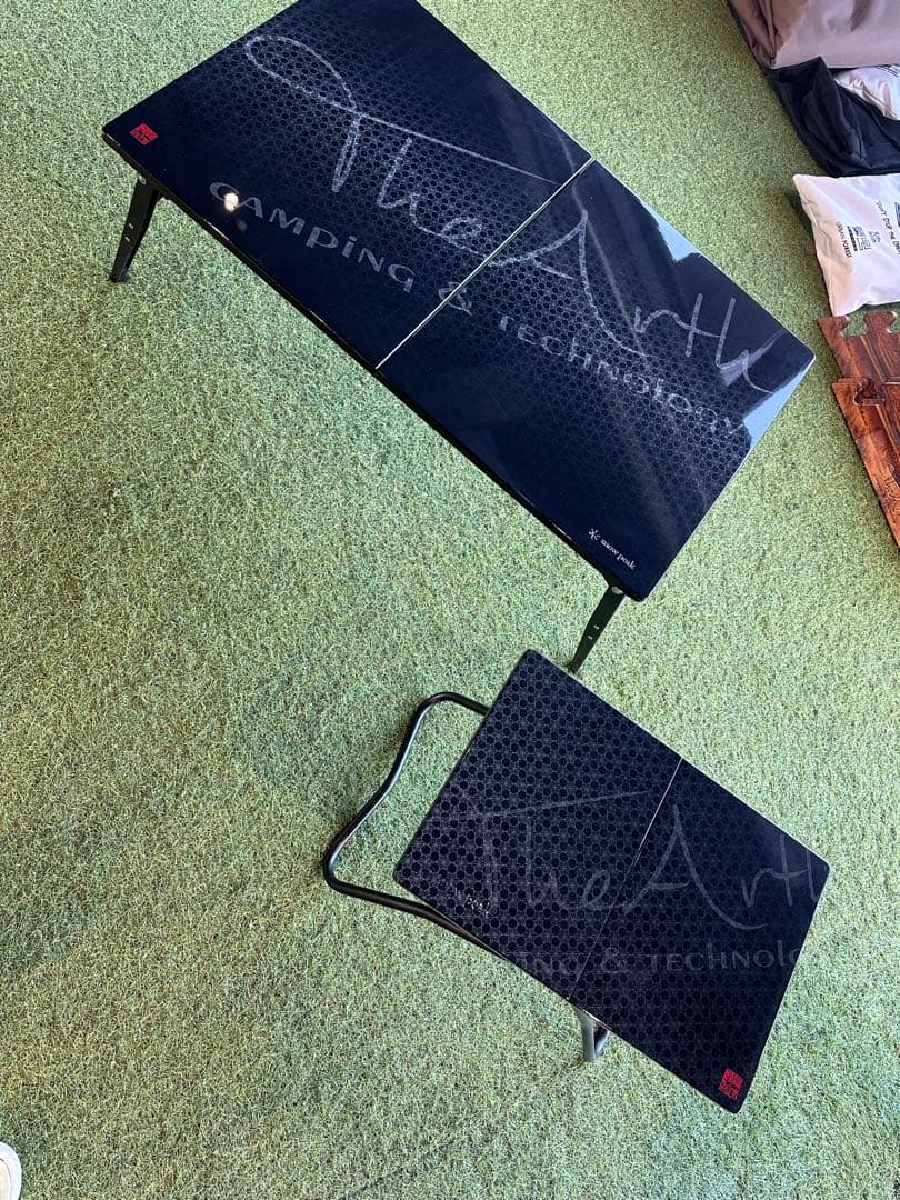 thearth 炭カラー　スノーピーク エクステンションIGT 天板付き