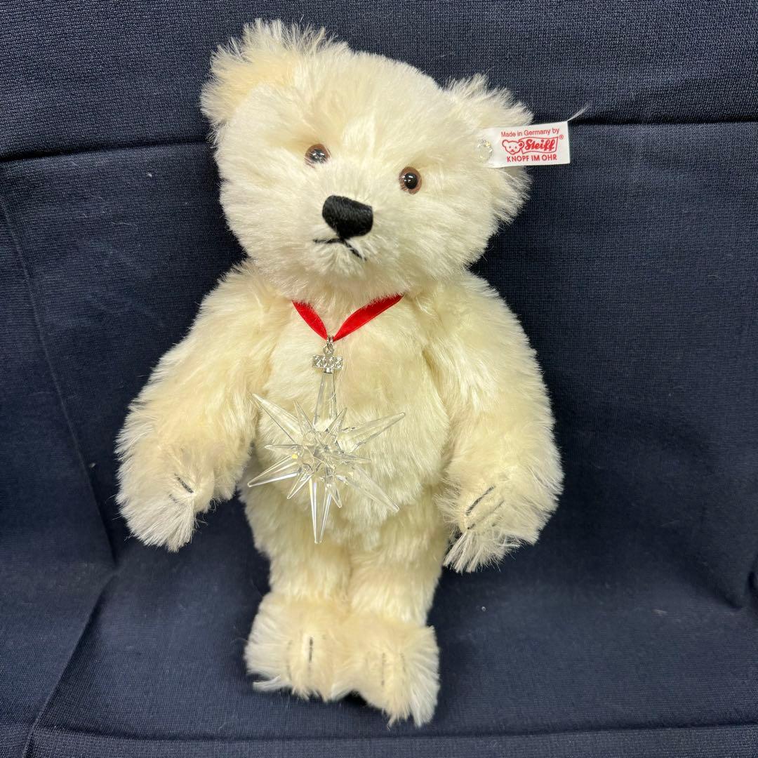 138-33 限定品 シュタイフ スワロフスキー クリスタル テディベア