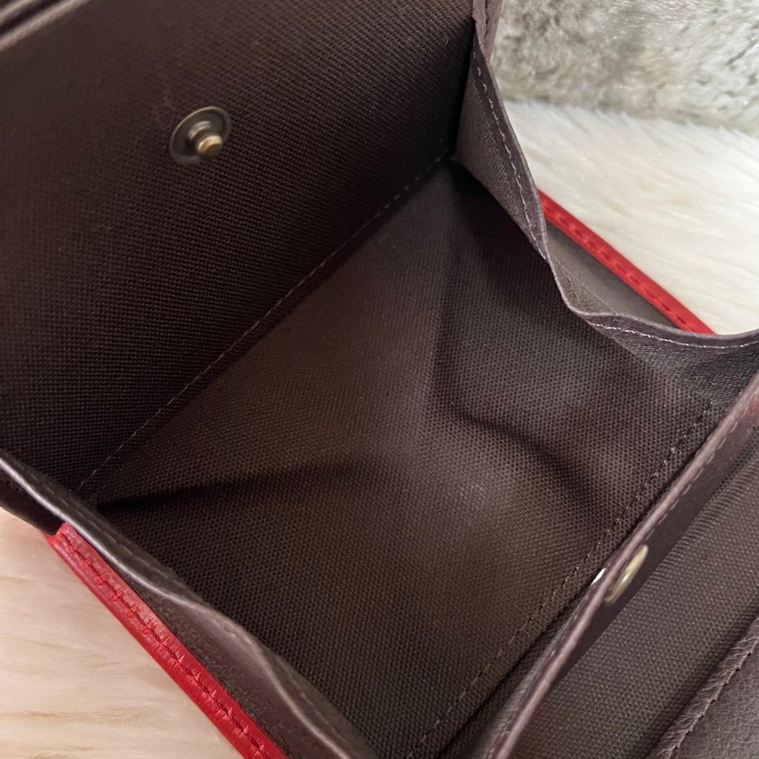 【新品未使用】+m エムピウ　ミッレフォッリエII P25 レザー　折り財布