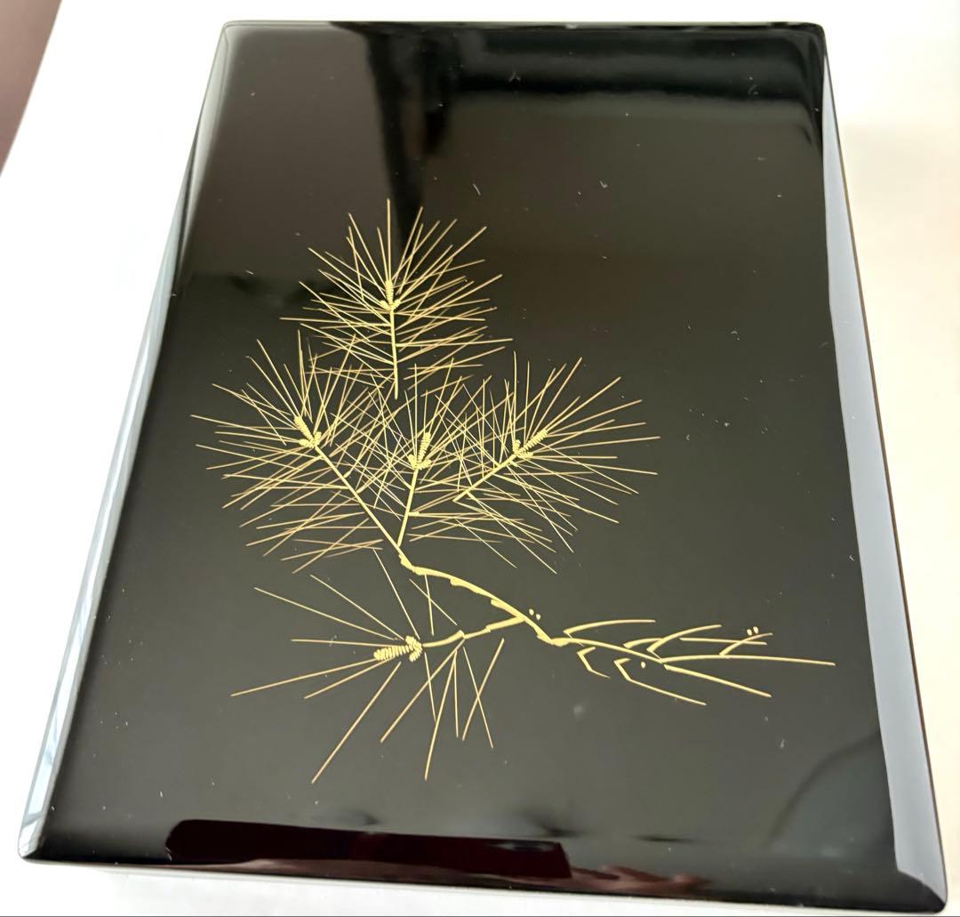 新品未使用　輪島塗　高洲堂　文箱　小物入れ　筆箱