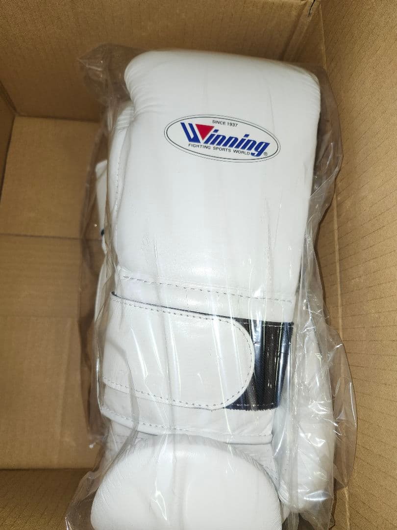 Winning ウイニング ボクシンググローブ 14oz 白ホワイト 確実正規品
