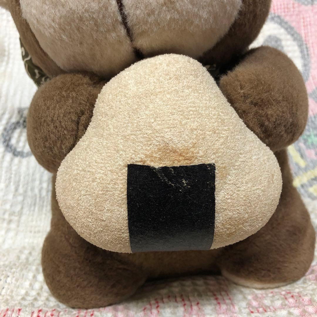 ハニートイズ　クマジロー　約32cm 大きなぬいぐるみ　中古品 昭和レトロ