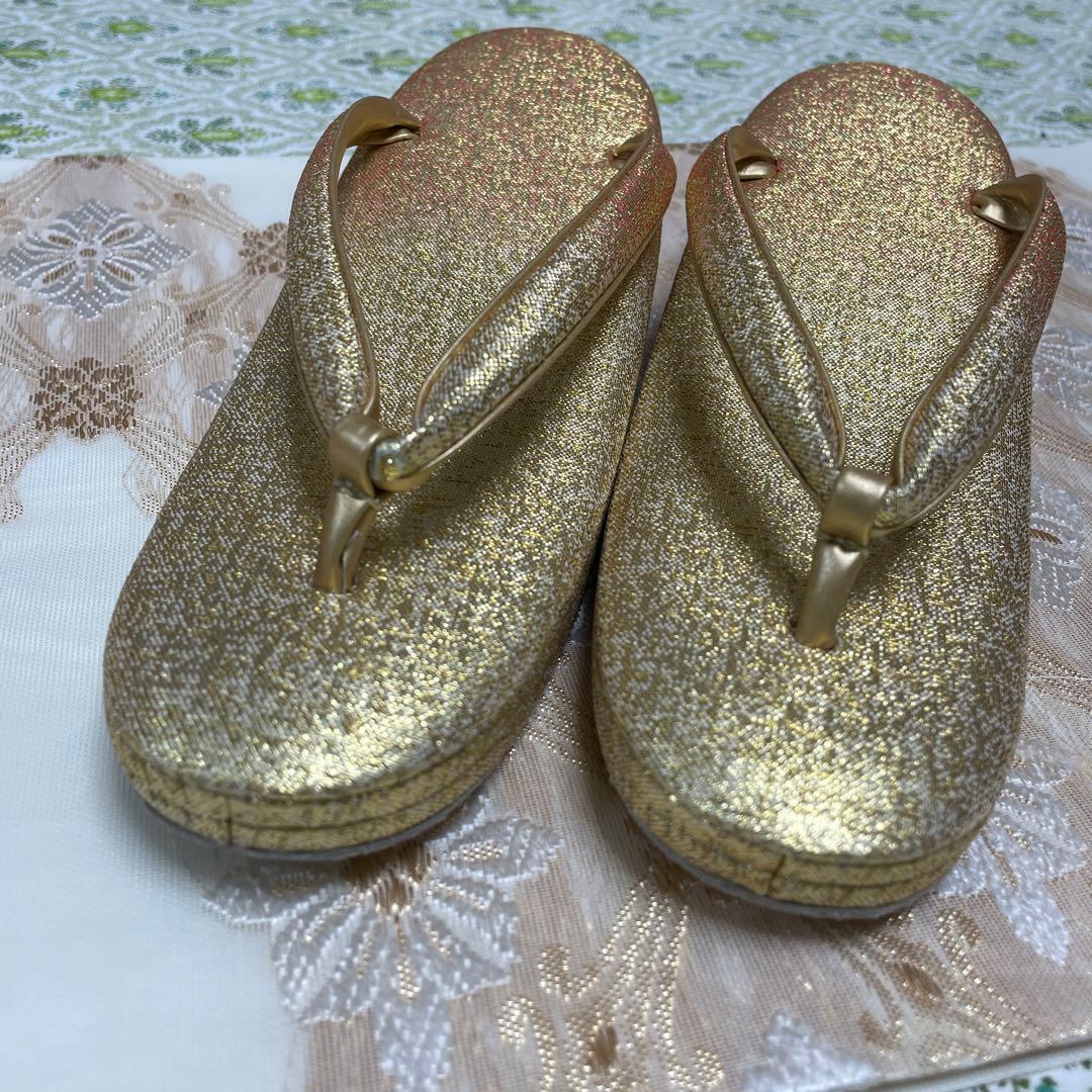 草履 24㎝ バッグセット 振袖 成人式　お正月　A-11