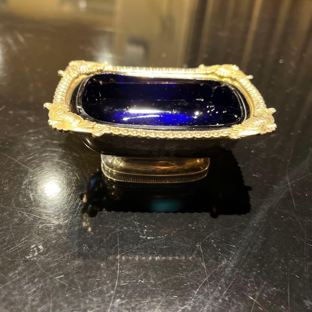 アンティーク　銀925 ソルト入れ
