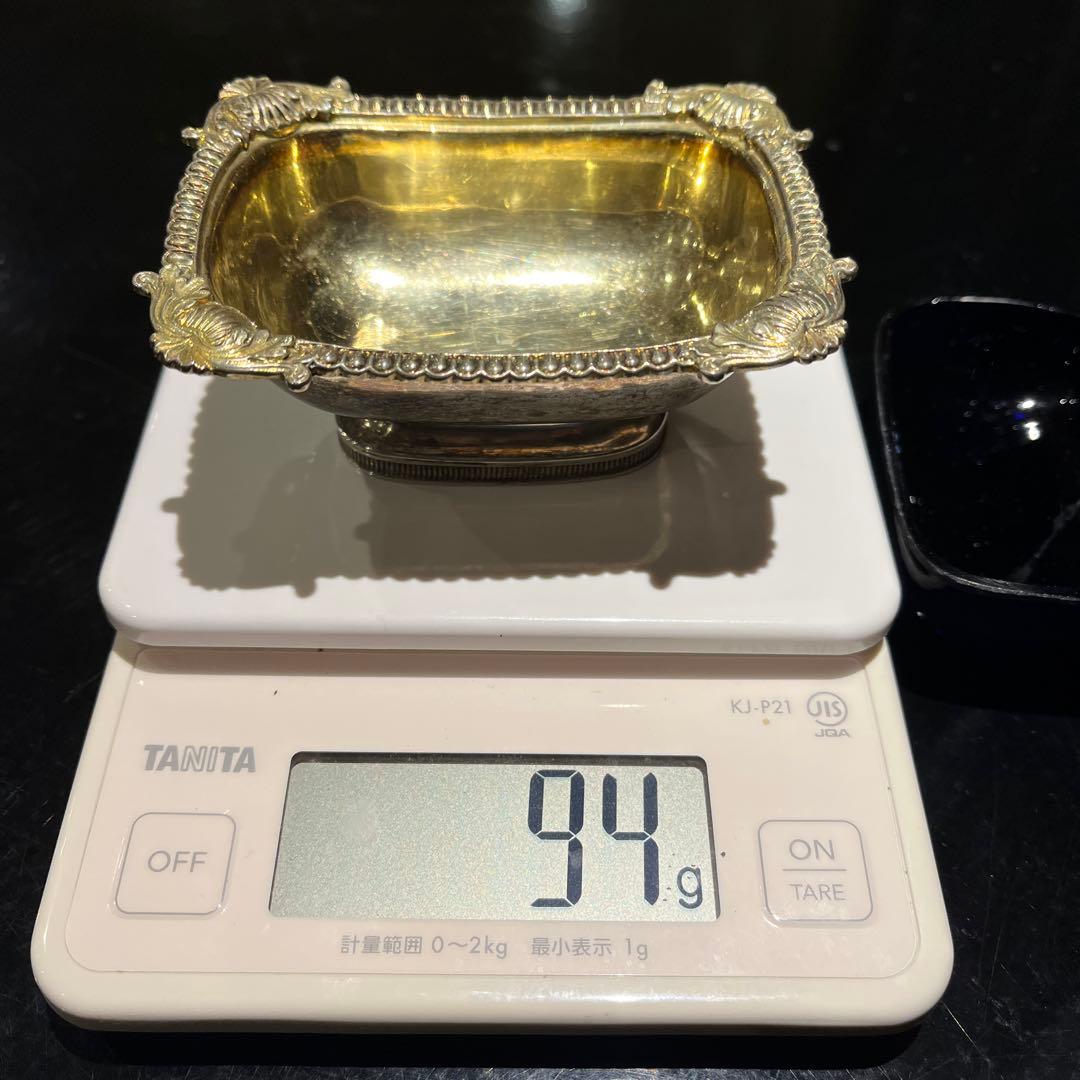 アンティーク　銀925 ソルト入れ