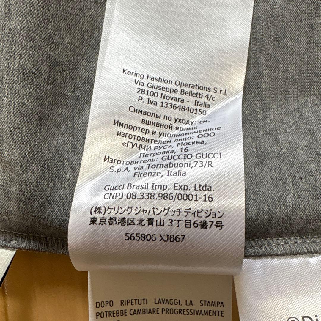 【*神様 GUCCI ミッキーマウス Tシャツ グレー