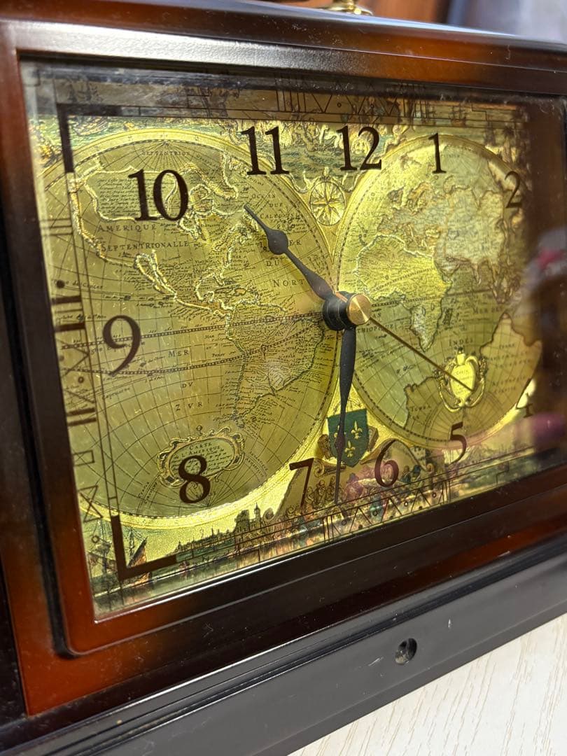 時計 アンティーク 置物 収納 ジュエリーボックス レトロ 昭和