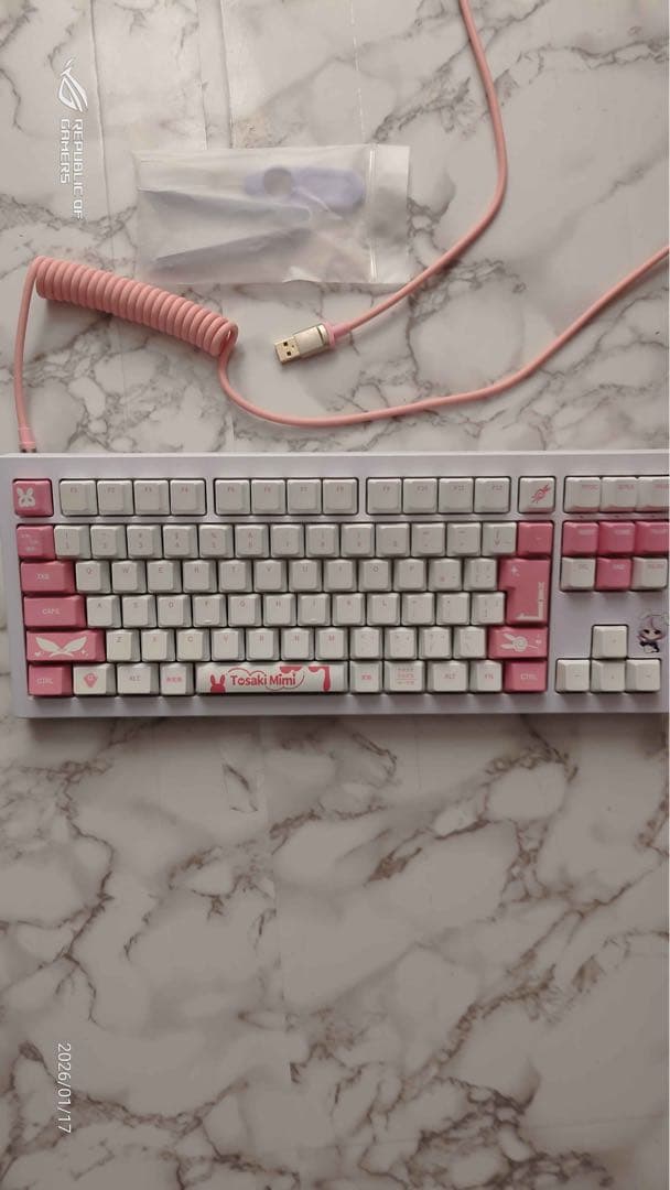 VSPOGEAR 兎咲ミミ ゲーミングキーボード