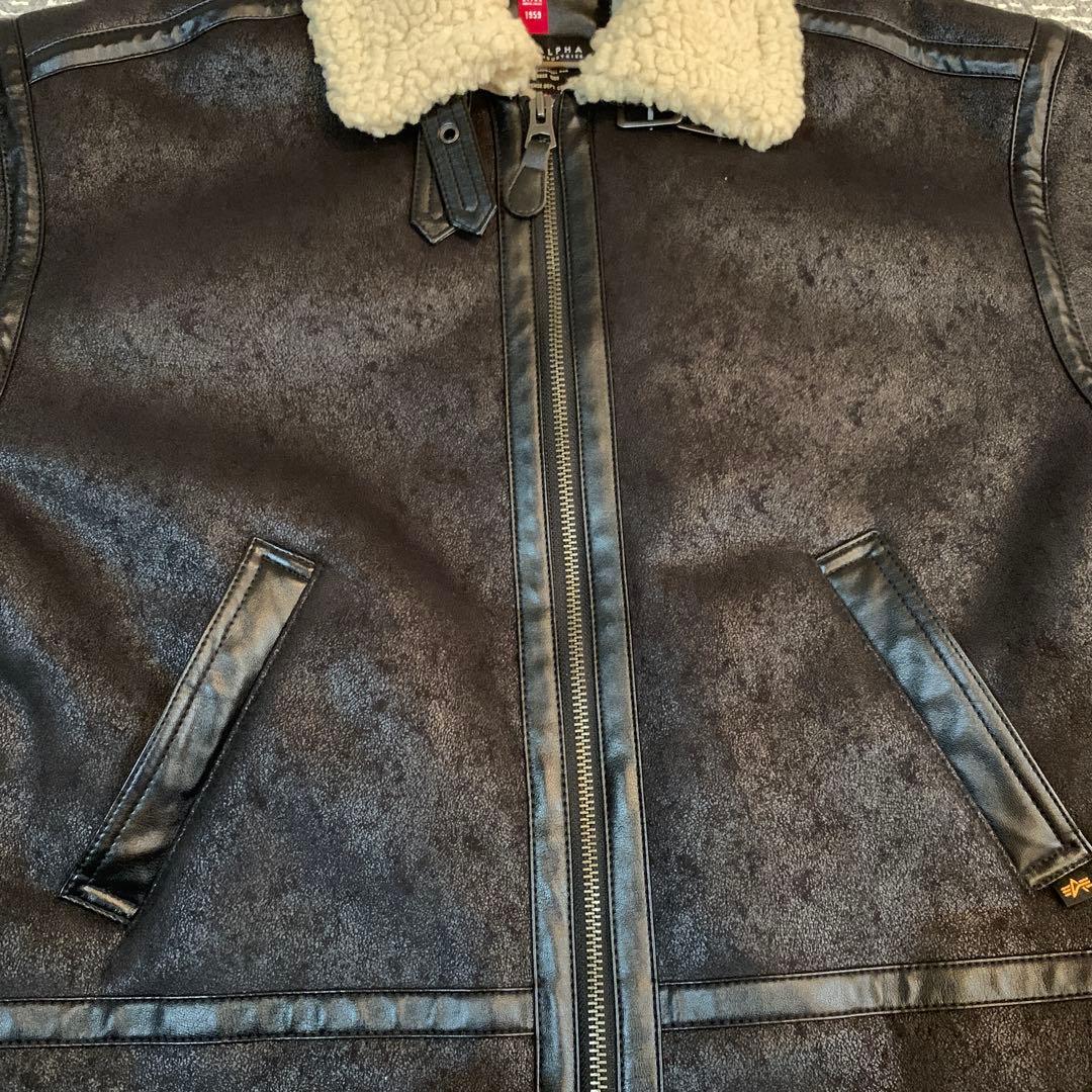 アルファ ムートンジャケット Mサイズ ALPHA INDUSTRIES
