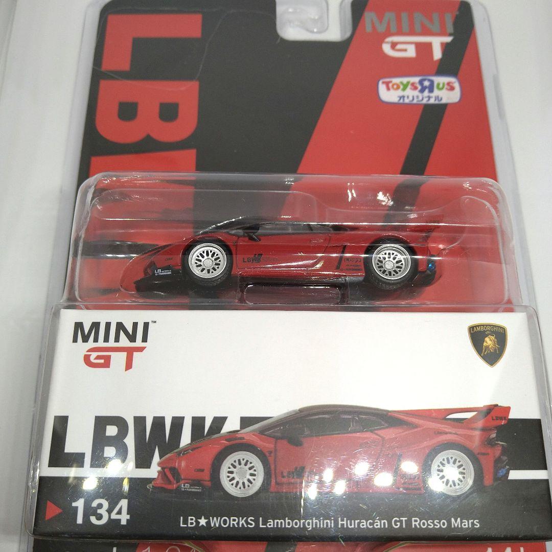MINIGT LBWK ランボルギーニ ウラカンロッソマーズトイザらスオリジナル