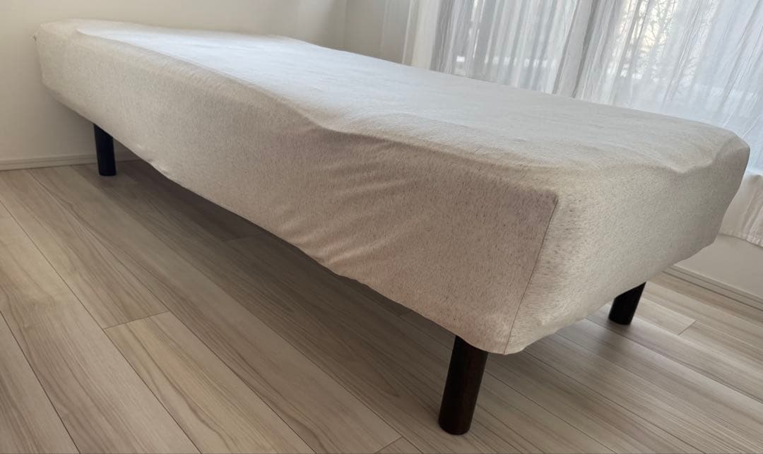 ✨美品✨ 無印良品 脚付マットレス　ポケットコイル　シングル　洗えるカバー