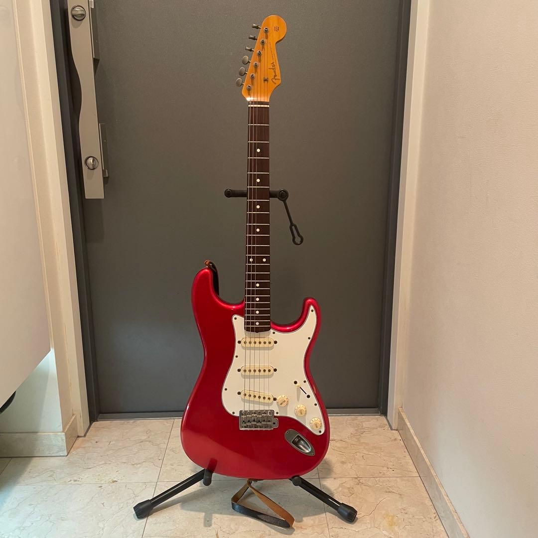 ヴィンテージ品 Fender フェンダー ストラトキャスター レッド エレキ