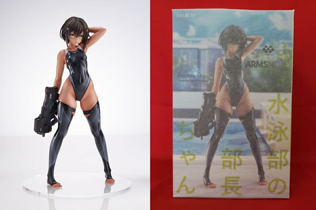 ※詳細必読【新品未開封】AMAKUNI 水泳部の部長ちゃん フィギュア