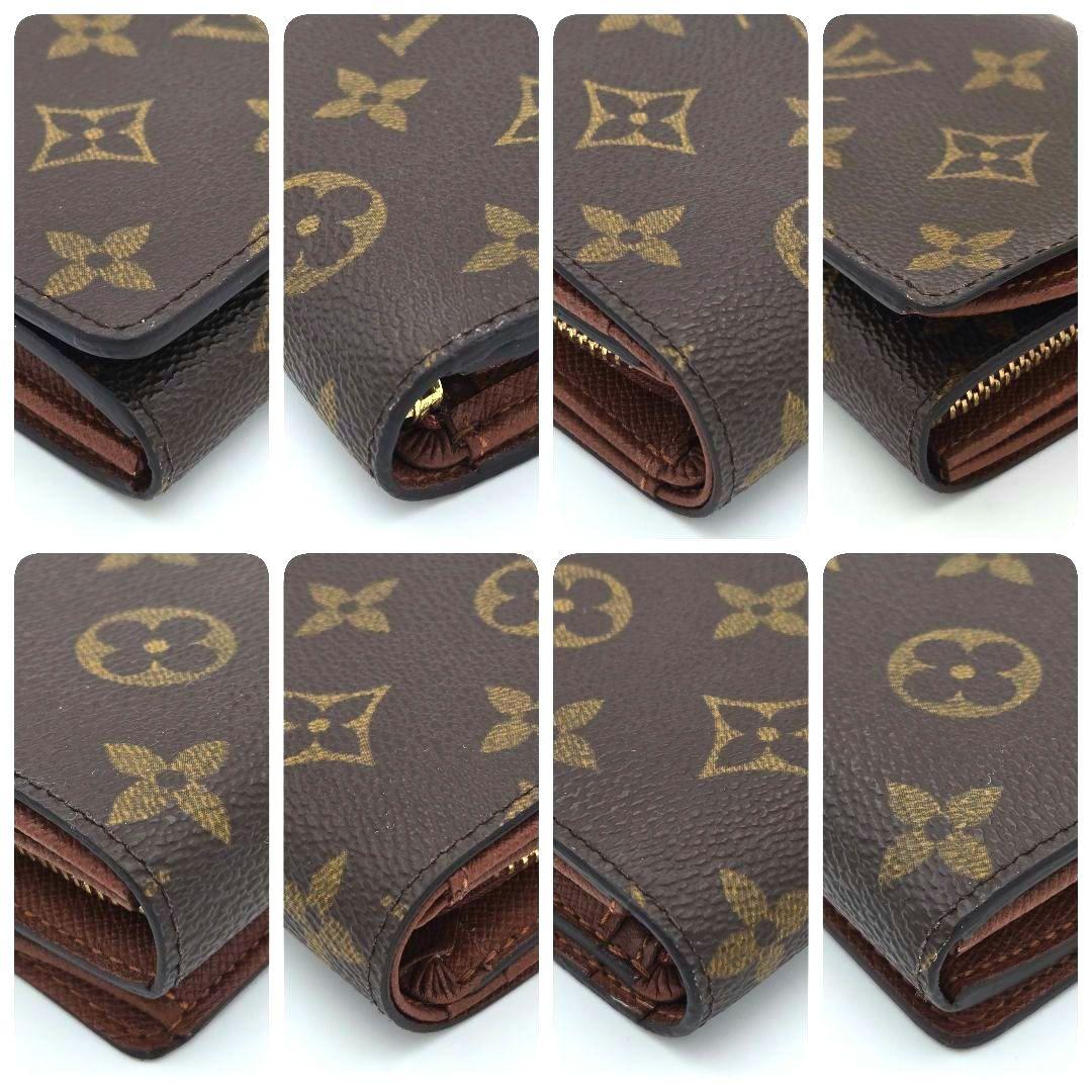 ルイヴィトン ポルトモネビエ トレゾール 二つ折り財布 モノグラム M61730