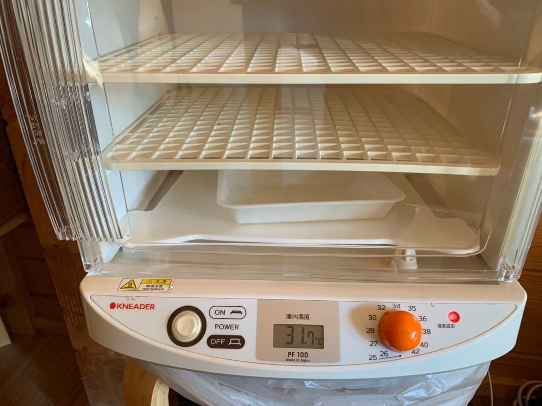 日本ニーダー KNEADER 洗えてたためる発酵器mini PF100