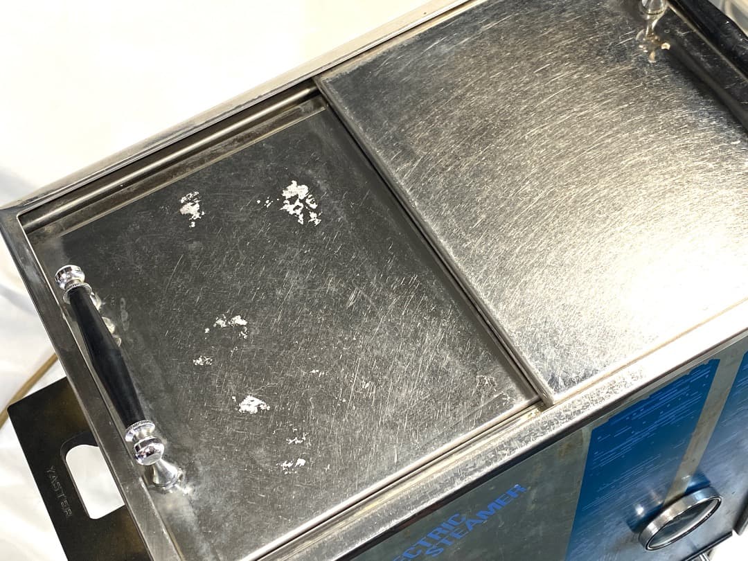 神*威様 【注意】外装、内部、汚れあり ヤスター製 タオルスチーマー 早沸式