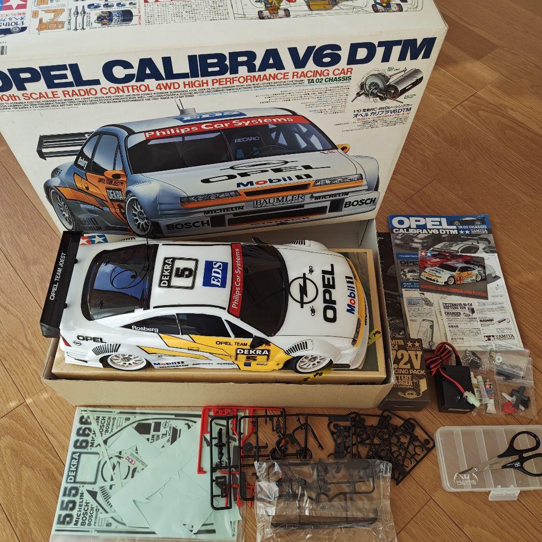 タミヤ 1/10 OPEL CALIBRA V6 DTM オペル カリブラ