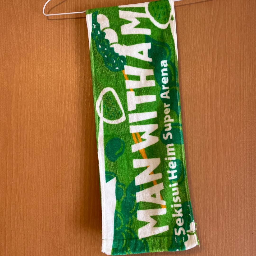 マンウィズ メモリアルロゴロンT XL +マフラータオル(宮城)+クリアボトル