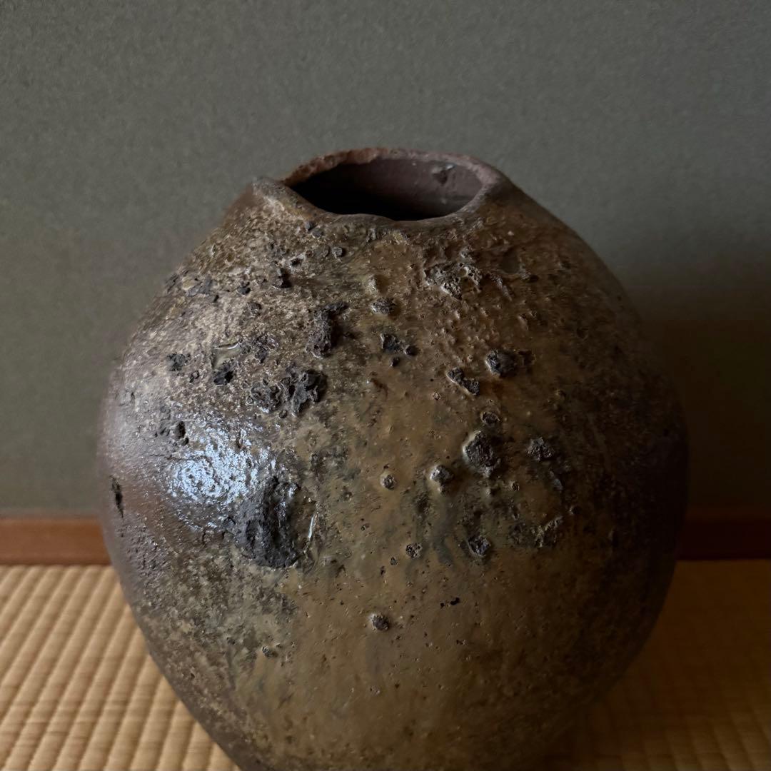 古常滑 壺 大壺 桃山時代 自然釉 古美術 骨董 古信楽 古丹波 古備前 古瀬戸