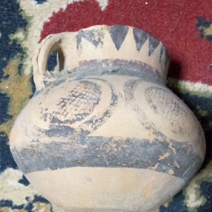 中国陶磁器　彩飾土器　発掘品