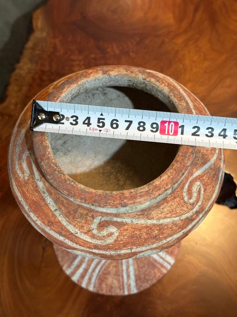 土器骨董　高杯　タイ王国バンチェン遺跡出土品？　最終価格