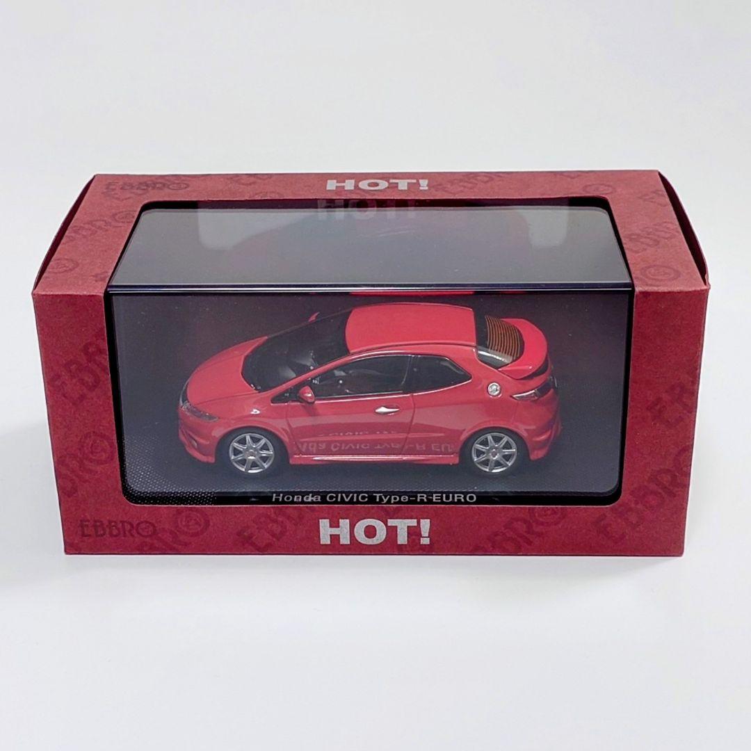 ミニカー EBBRO 1/43 Honda CIVIC TYPE R EURO FN2