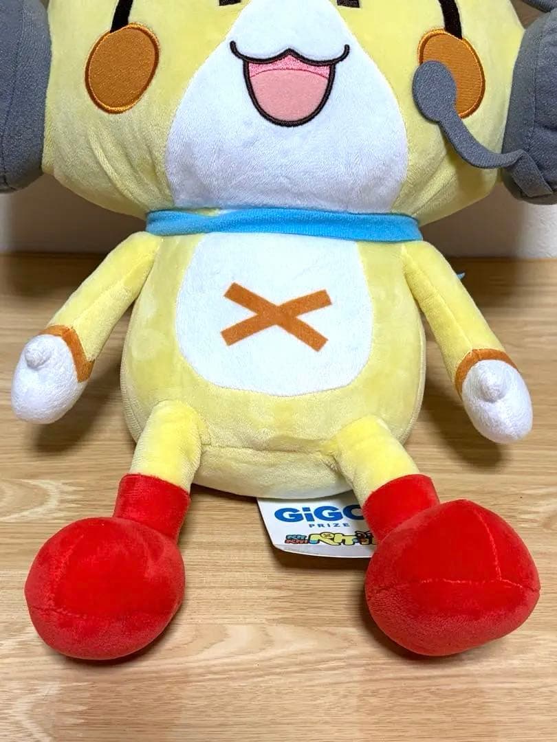 GIGO 限定 ペケペケ！ペケッツくん BIGぬいぐるみ　タグ付き