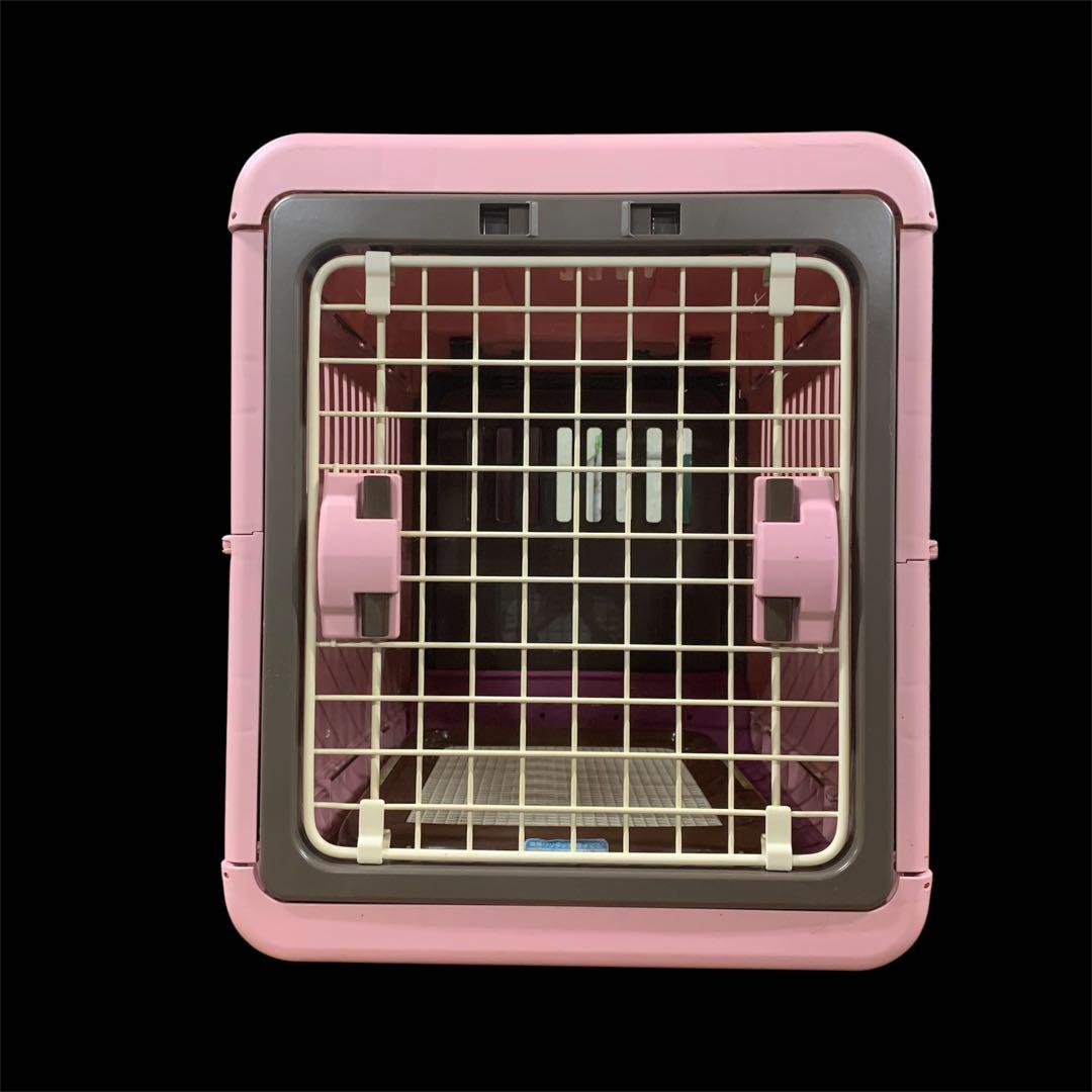 リッチェル キャンピングキャリー 折りたたみ L ライトピンク