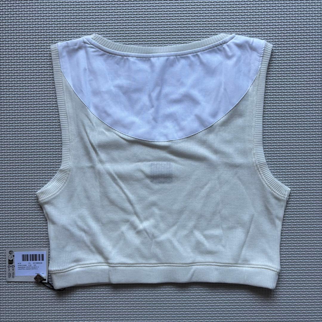 【正規品】LOEWE ロエベ リブ編みタンクトップ S ホワイト　新品未使用