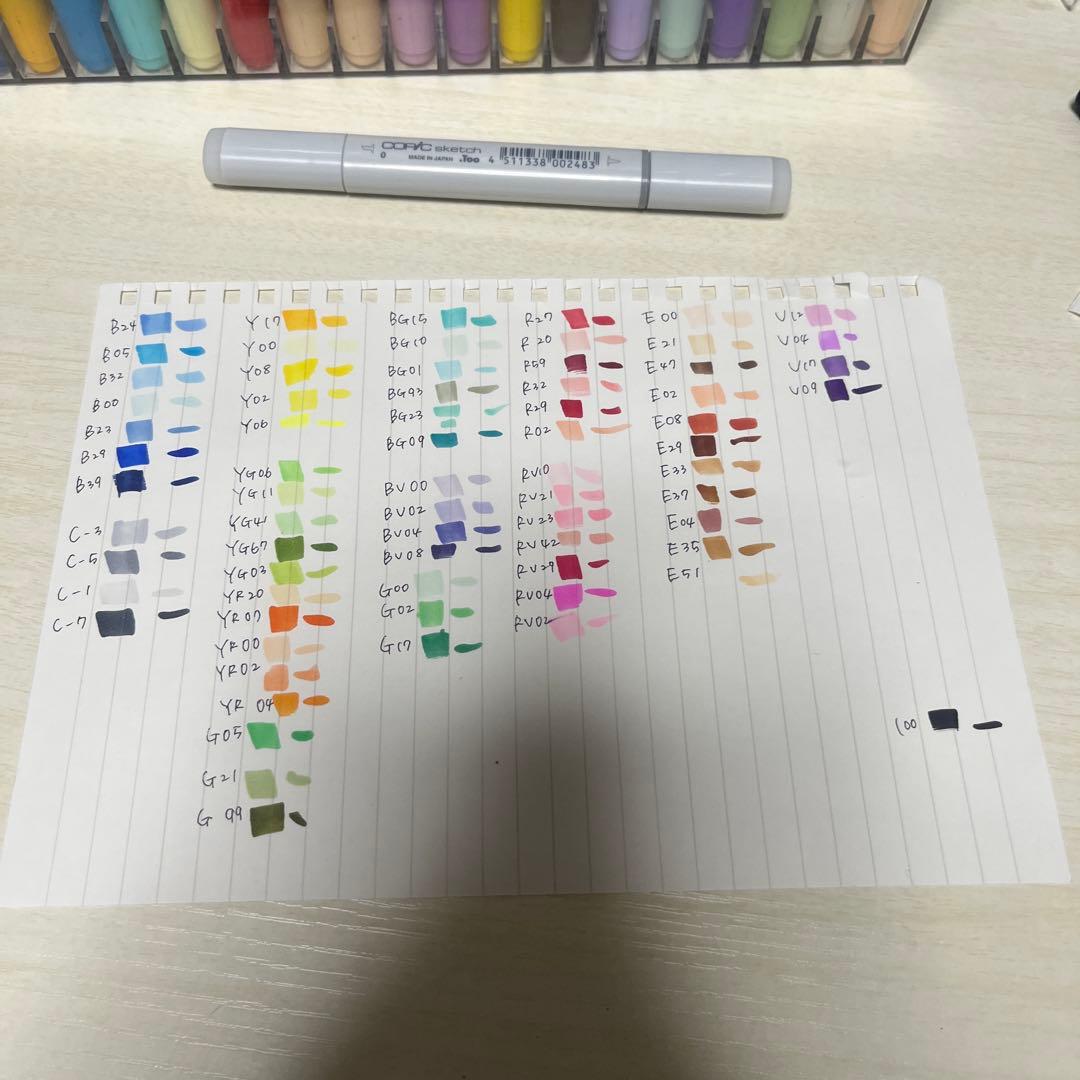 コピックチャオ Aセット 72本 まとめ売り