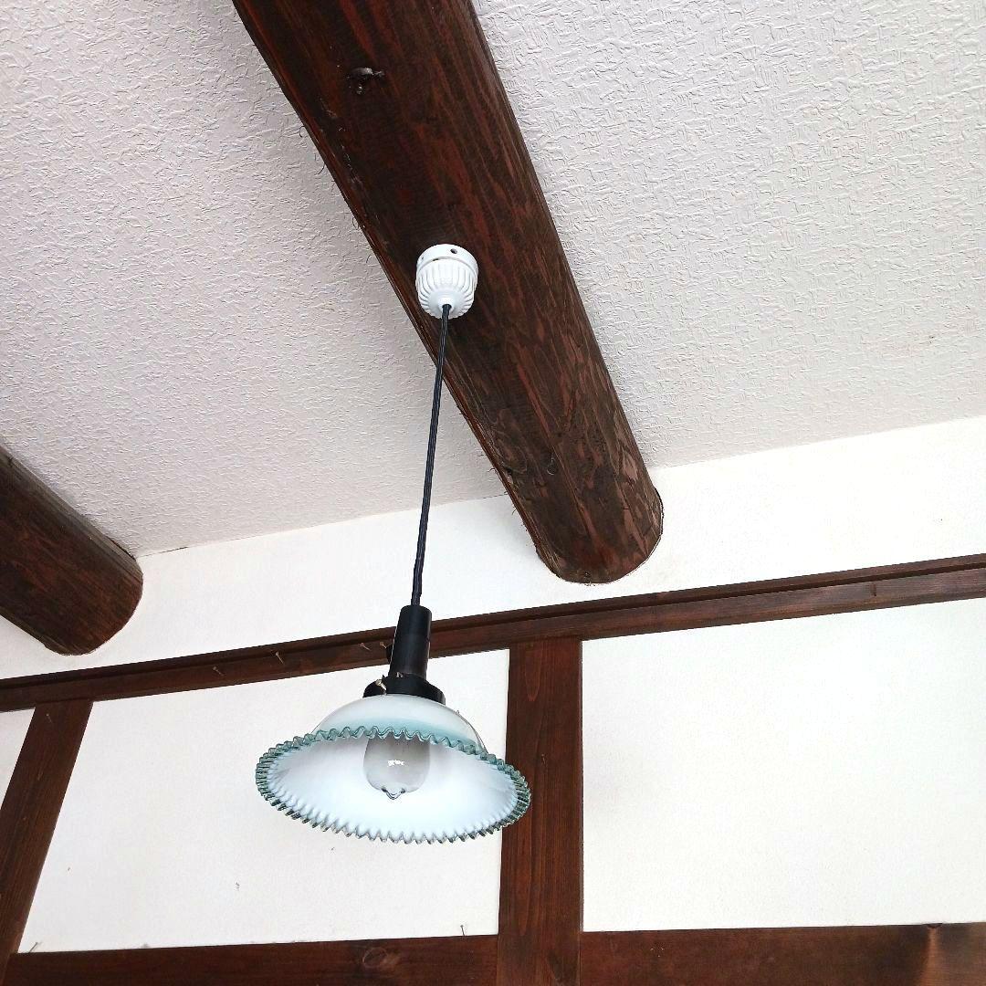 ガラスランプシェード 　　　　アンティーク