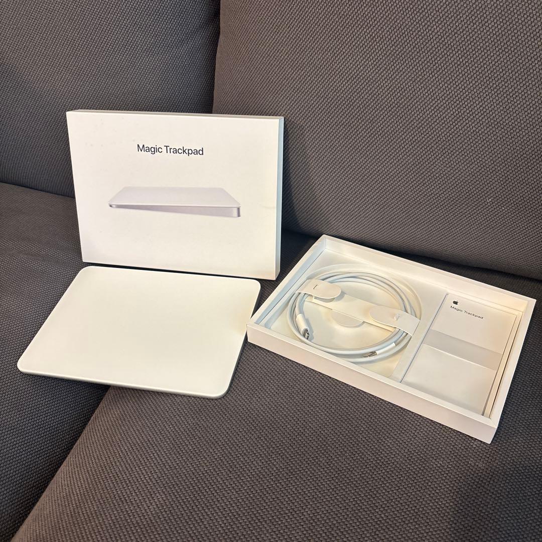 Magic Trackpad ホワイト USB-Cケーブル付き