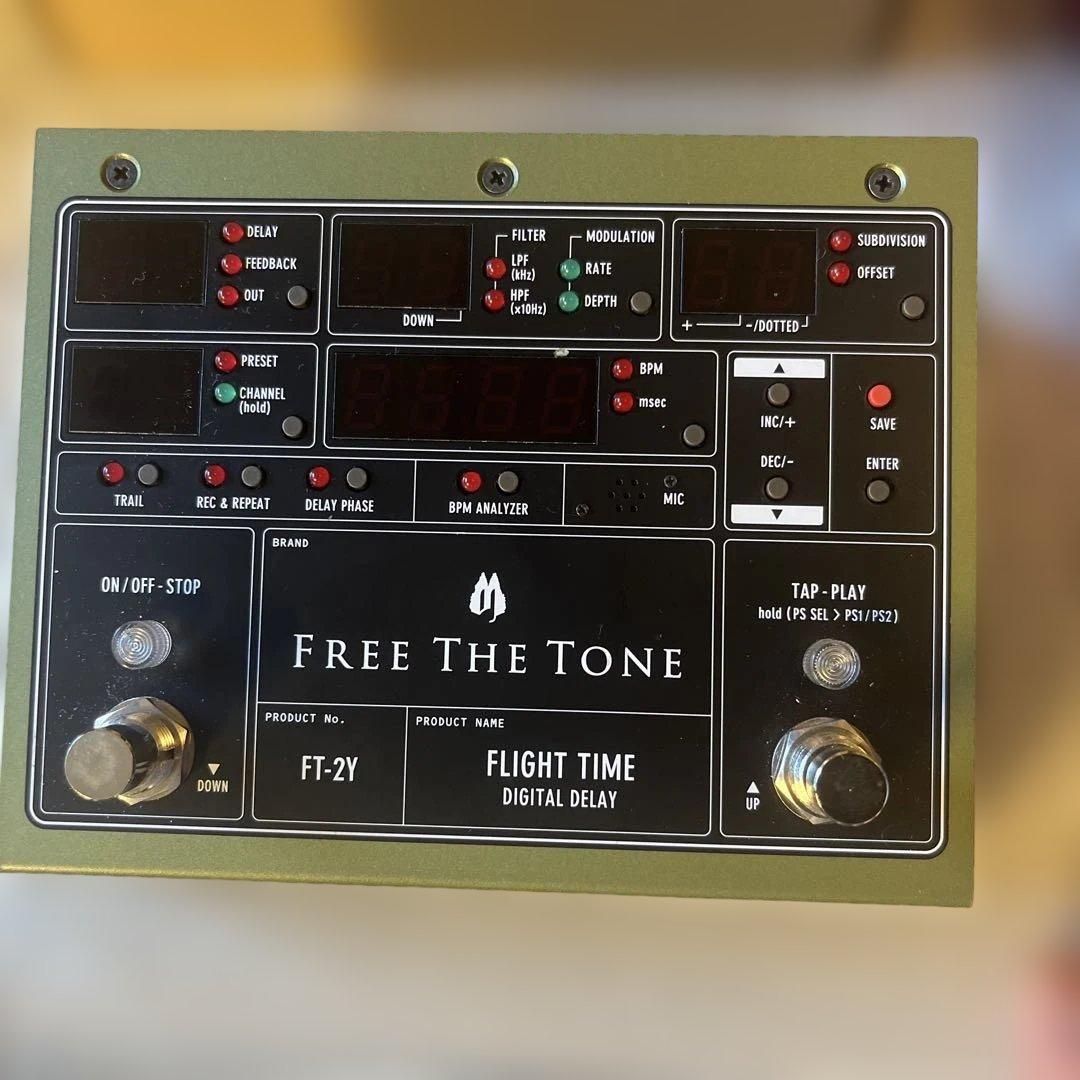 Free The Tone FT-2Y Flight Time デジタルディレイ