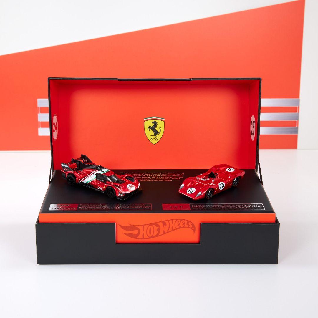 ミニカー Hot Wheels x Ferrari Heritage Set