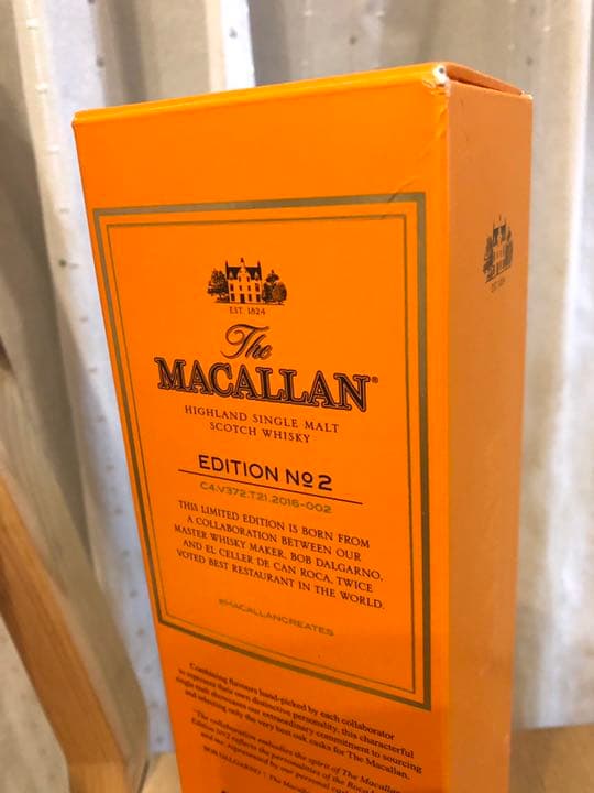 新品　700mlマッカランEDITION NO.2