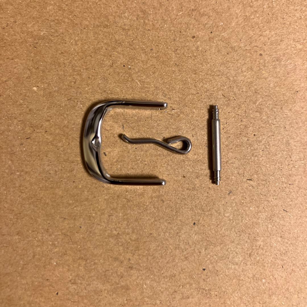 エルメス HERMES 腕時計用純正レザーベルト　幅17㎜　ブラウン　尾錠社外品