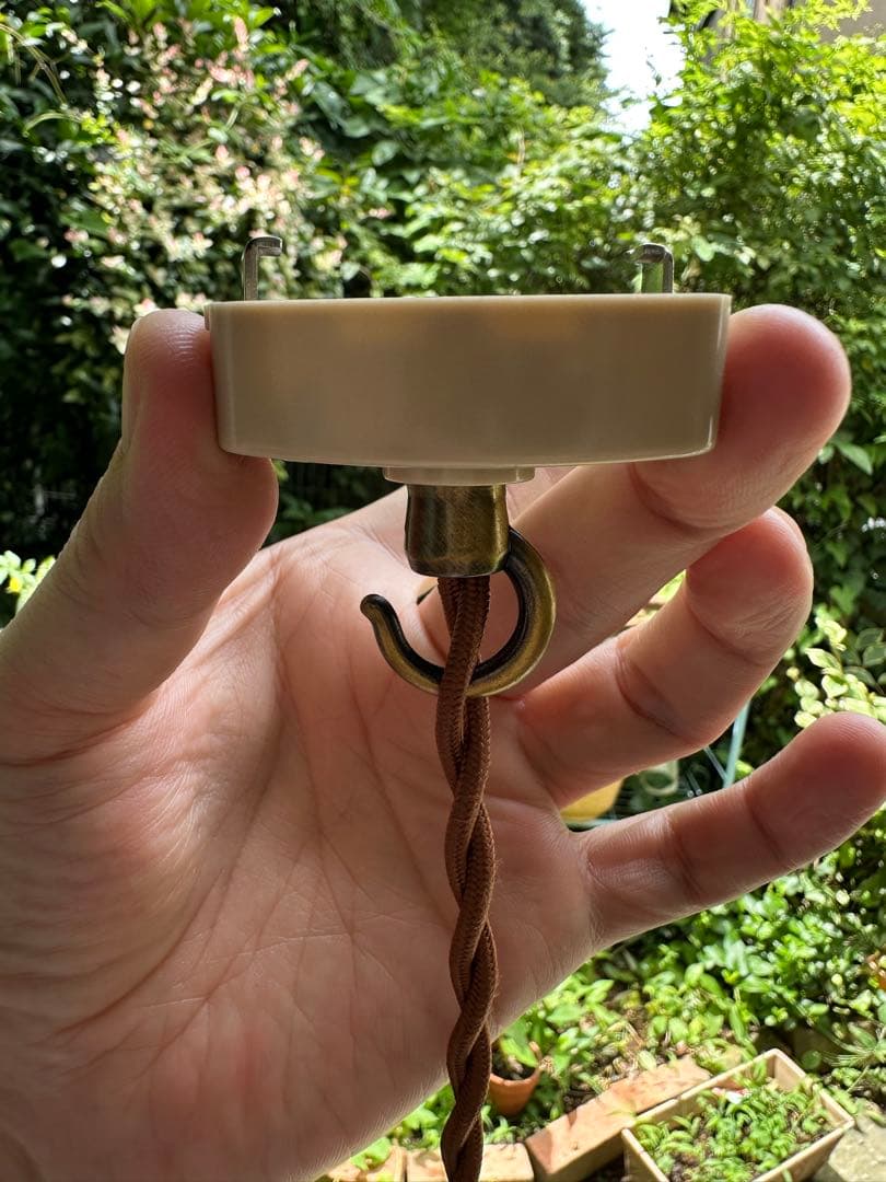 20年代 フランス アンティーク オパリンミルクガラスの螺旋模様アトリエランプ＊