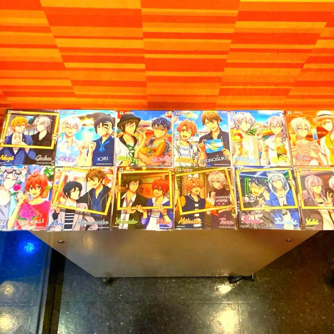 【※非売品】 アイナナ 限定 ノベルティ ミニ色紙 全12種 フルコンプセット