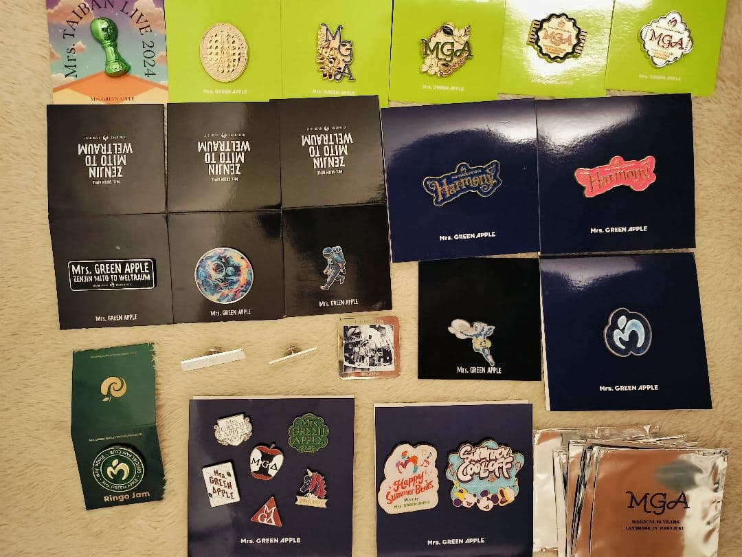 ミセス ピンバッジ 各公演